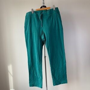 L.L. Bean Teal Drawstring Joggers